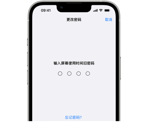 额敏iPhone屏幕维修分享iPhone屏幕使用时间密码忘记了怎么办 