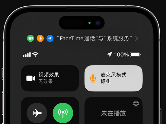 额敏苹果授权维修网点分享iPhone在通话时让你的声音更清晰 