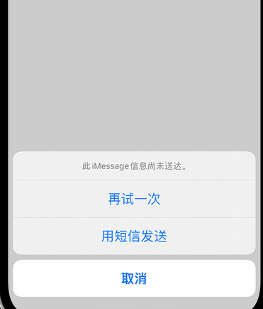 额敏apple维修iPhone上无法正常发送iMessage信息